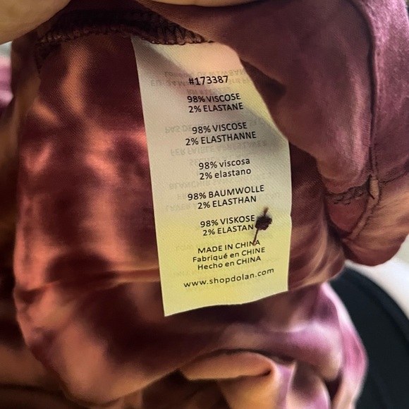 Anthropologie Dolan Left Coast Eliska Tie-Die Maxi Dress Size XS - Picture 9 of 9